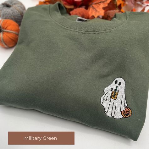 This Gender-Neutral Adult Sweatshirts item by TheSouthernThistle has 2311 favorites from Etsy shoppers. Ships from United States. Listed on 03 Sep, 2023 Crew Aesthetic, Fall Crewneck Sweatshirt, Embroidered Halloween, Aesthetic Crewneck, Ghost Coffee, Coffee Halloween, Coffee Sweatshirt, Halloween Sweater, Embroidered Crewneck