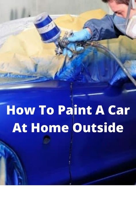 Car Paint Diy, Cool Car Paint Jobs, Car Rust Repair, Car Restoration Diy, Truck Paint Jobs, Diy Car Cleaning, Learn Painting, Car Paint Repair, Auto Body Work