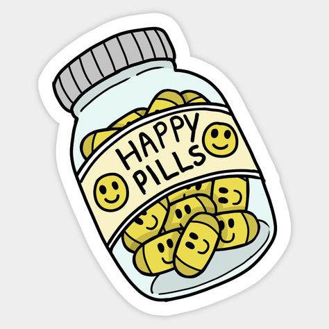 Brighten your day with these fun and colorful stickers. Perfect for adding a little joy to your notes, messages, and more. #happypills #stickers #cheer . #Chibi_Stickers #Dark_Grunge_Aesthetic #Medical_Stickers #Doctor_Stickers Notes Messages, Dark Grunge Aesthetic, Doctor Stickers, Medical Stickers, Sticker Design Inspiration, Colorful Stickers, Cute Laptop Stickers, Cute Smile, Happy Pills