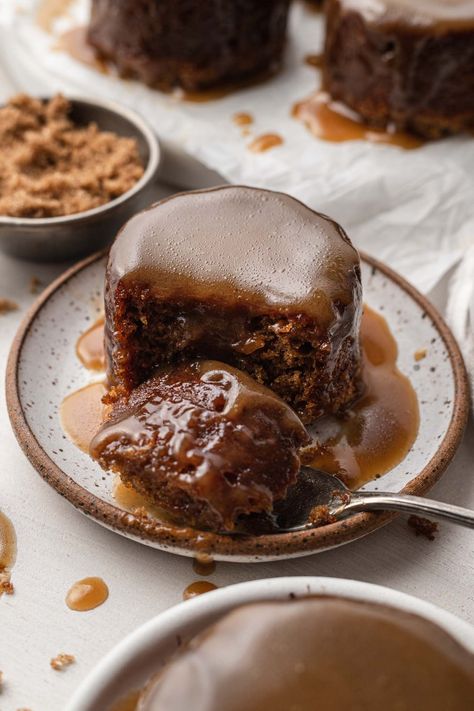 Martha Stewart Sticky Toffee Pudding, Sticky Toffee Pudding With Coffee, Sticky Toffee Pudding Healthy, Sticky Toffee Pudding Muffins, Single Serve Sticky Toffee Pudding, Sticky Toffee Pudding Without Dates, Sticky Toffee Pudding No Dates, Sticky Toffee Pudding Gluten Free, Sticky Toffee Biscoff Pudding