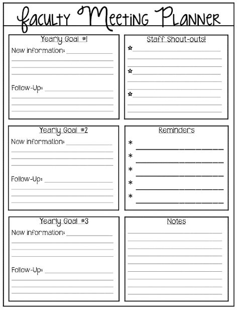 How to Plan a Successful Staff Meeting - Mrs. B’s Beehive School Leadership Principal, Student Data Tracking, Instructional Leadership, Preschool Director, Elementary School Principal, Elementary Principal, Teacher Leadership, Faculty Meetings, Staff Meeting