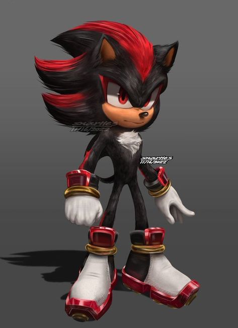 Movie Shadow, Sonic The Movie, Shadow Sonic, Bleach Anime Ichigo, Hedgehog Movie, Miles Morales Spiderman, Sonic Funny, Sonic Fan Characters, Sonic 3