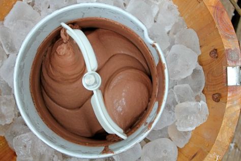 Choc Ice Cream Homemade, Kitchen Aid Ice Cream Recipes, Cold Sweets, Homemade Ice Cream Recipes Machine, Kitchen Aid Ice Cream, Ray Peat, Frozen Deserts, Homemade Chocolate Ice Cream, Ice Cream Recipes Machine