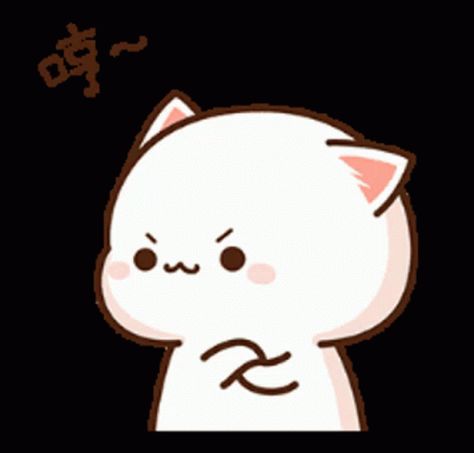 Mad Angry GIF - Mad Angry Cute - Discover & Share GIFs Angry Gif, Cat Peach, Mochi Cat, Peach Cat, Chibi Cat, Cute Bunny Cartoon, Love Animation Wallpaper, Cute Cartoon Images, Very Hungry