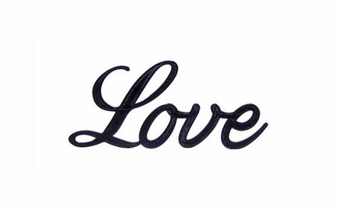 Love Cursive Script Word Art Wall Hanging Sign Plaque Home Decor Typography Cursive Tattoo Letters, Love Cursive, Word Art Wall, Love In Cursive, Tattoos To Cover Scars, Radiate Love, Cursive Tattoos, Cursive Words, Script Words