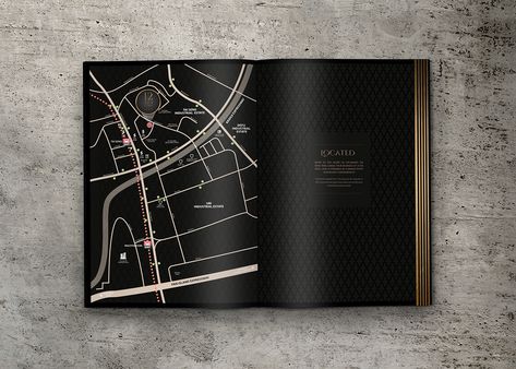 Luxury Real Estate Brochure Design Concept on Behance Luxury Real Estate Brochure, Luxury Graphic Design, Architecture Brochures, Real Estate Brochure, Property Branding, Promotion Marketing, Property Brochures, Brochure Design Creative, Template Brochure