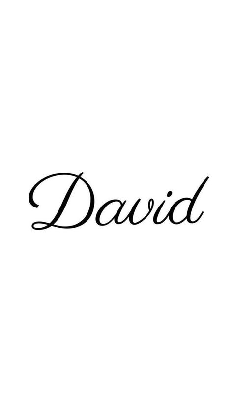 Name David Tattoo, Bf Stuff, David Tattoo, Mary Jesus Mother, Best Couple Tattoos, Jesus Mother, Aesthetic Letters, Cute Couple Outfits, Tattoo Script