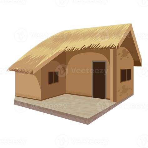 House village city ATL Mini House Village, Cartoon Village, House Png, 2d Cartoon, House Village, Cartoon Trees, Ladies Cut, Gable Roof, Village House