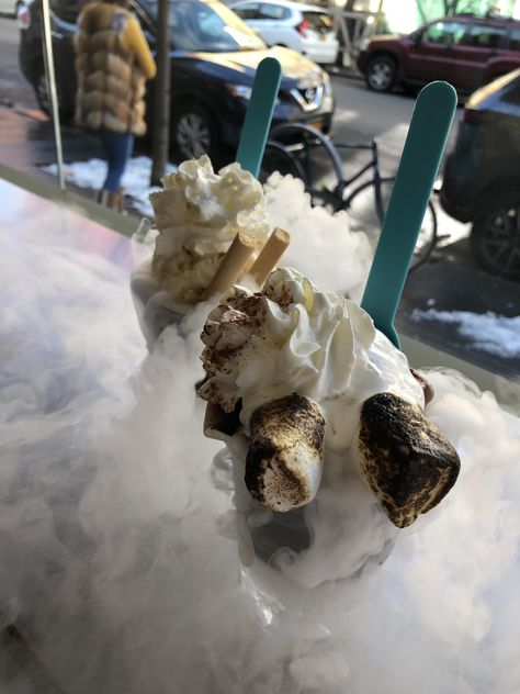 [I ate] Nitrogen Campfire ice cream Baked Crackers, Recipe Example, Food Rules, Vegetarian Keto, Food Images, Celebrity Chefs, Recipe Images, The Hub, Meals For One