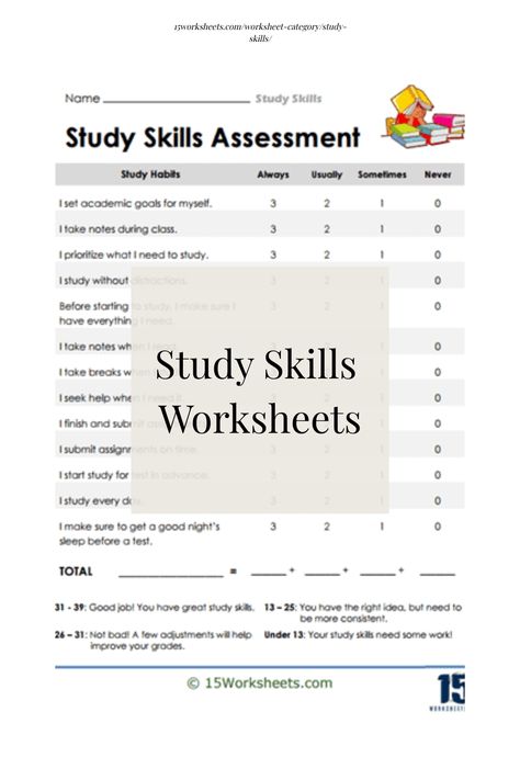 Effective study skills are essential for academic success, and these worksheets provide students with practical resources to cultivate good habits. Study Skills Worksheets, Note Taking Strategies, Auditory Learners, Homework Organization, Types Of Learners, Study Techniques, Study Schedule, Effective Learning, Experiential Learning