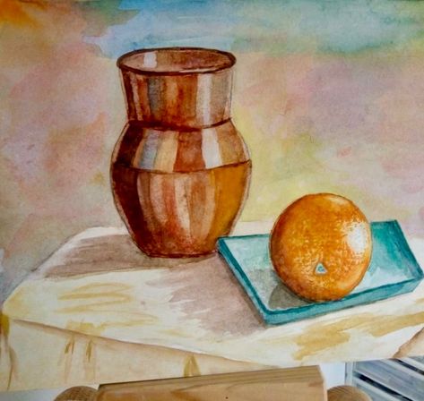 Still Life Drawing Ideas, Easy Still Life Drawing, Elementary Drawing, Composition Painting, Life Drawings, Watercolor Paintings For Beginners, Beautiful Art Paintings, Drawing Wallpaper, Still Life Drawing