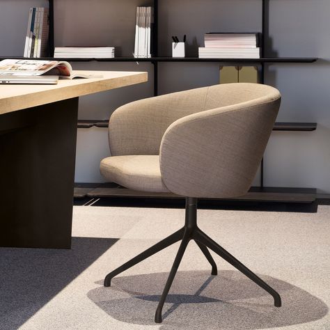 Simplicity, comfort and durability come together in this design by Mario Ruiz, three features that stand as a guarantee for happiness. If there is one word that defines the new collection of Mario Ruiz for Expormim it's detail. Small details in the design that celebrates the tradition of craftsmanship which is the main distinguishing feature of Expormim. Workplace Productivity, Conference Room Chairs, Study Chair, Indoor Outdoor Furniture, Living Room Trends, Conference Chairs, Swivel Armchair, High Quality Furniture, Dining Arm Chair