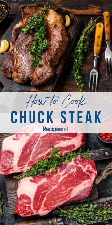 Discover the ultimate guide on How to Cook Chuck Steak to perfection! Dive into a variety of Beef Chuck Steak Recipes that will elevate your culinary skills. From succulent Roast Steak to mouth-watering Chuck Steaks Recipes, you'll find everything you need to master Chuck Steak. Whether you're a beginner or a seasoned chef, learn the best techniques for How To Cook A Chuck Steak and create delicious dishes with Beef Chuck Steaks. Visit Recipes.net for more Chuck Steak Recipes! #BeefTips #Recipes Beef Chuck Steak Recipes, Beef Chuck Recipes, Shoulder Steak Recipes, Chuck Steak Recipes, Arm Roast, Beef Chuck Steaks, Roast Steak, Chuck Roast Recipes, Chuck Steak