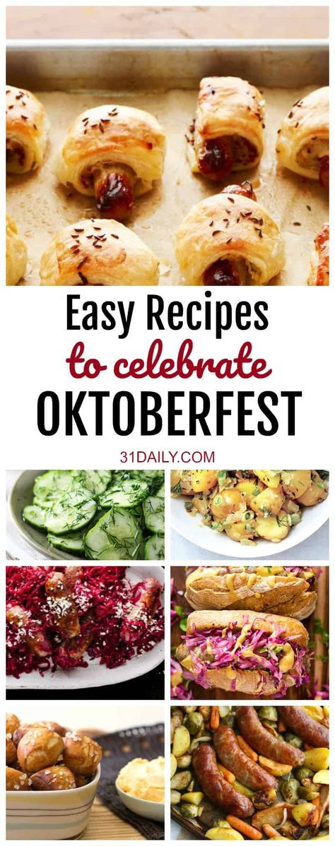 Oktoberfest Easy German Recipes Natal, German Recipes, Oktoberfest Recipes, Easy German Recipes, German Oktoberfest, How To Store Shoes, Diy Wall Shelves, Wall Shelves Design, Glass Bottles Decoration