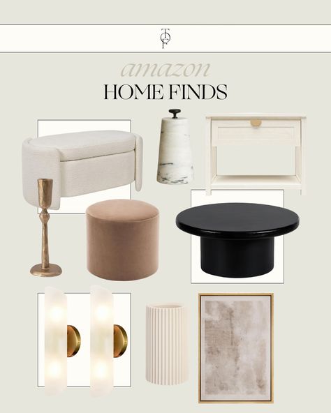 Check out all the chic home decor I've recently found on Amazon! From furniture to tables to art pieces, I've found it all for you! Amazon Home Finds, Home Finds, Amazon Business, Business Decor, Amazon Storefront, Chic Home Decor, Amazon Home, Found On Amazon, Chic Home