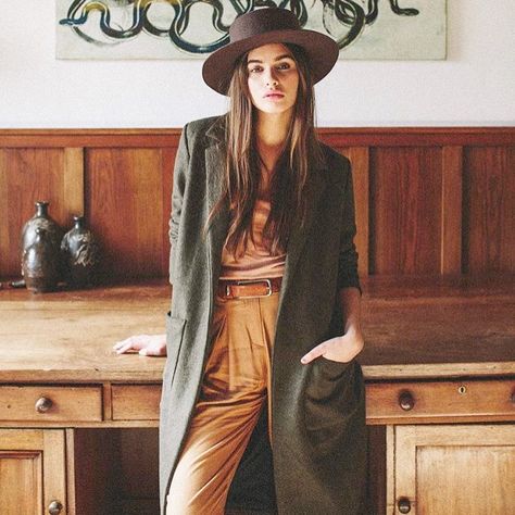 m Brixton Hat Outfit, Brixton Women, Brixton Hat, Hat Outfit, B Fashion, Winter Outfit Inspiration, Grey Coat, Hat Women, Mood Board Fashion