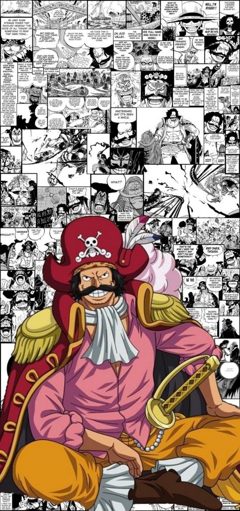 Gol D Roger Wallpaper, Roger Manga, Gol D Roger, Anime Wall, One Piece Drawing, Venom, Dragon Ball, Anime Wallpaper, Comic Book Cover