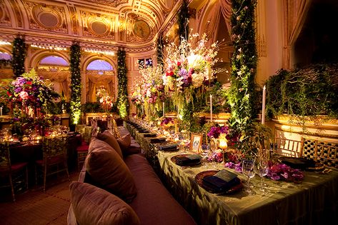 A Midsummer's Nights Wedding - David Tutera Wedding Reception Seating Arrangement, Midsummer Night's Dream Wedding, David Tutera Wedding, Midsummers Night, Midsummer Nights Dream Wedding, Flowers And Candles, Wedding Reception Seating, Wedding Themes Summer, Garden Wedding Reception