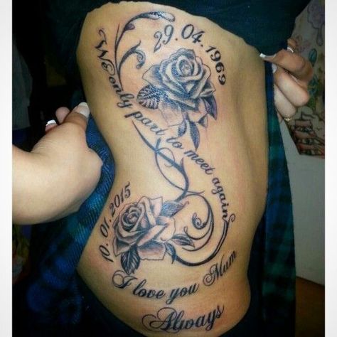 In Memory Of Tattoos For Women, Kneeling Angel Tattoo, Rip Mom Tattoo Ideas For Daughter, Memorial Sleeve Tattoos For Women, Mother Memorial Tattoos Mom, Tattoos In Memory Of Mom, Tattoos In Memory, Remembrance Ideas, Memorial Tattoos Mom