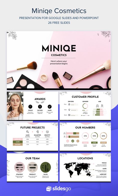 Present your company profile with this Miniqe Cosmetics presentation. These minimalistics slides are available as Google Slides theme and PowerPoint template Creative Powerpoint Presentations, Free Powerpoint Presentations, Presentation Design Layout, Powerpoint Free, Slide Presentation, Power Points, Powerpoint Presentations, Presentation Design Template, Creative Powerpoint