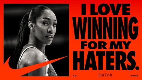 School Campaign Posters, Sport Art Direction, Sports Ads, Basketball Women, Nike Campaign, Sports Campaign, Olympic Gold Medal, Nike Ad, Sports Advertising