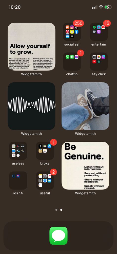 Ios Homescreen Organization, Iphone Background Layout Ideas, Ios Home Screen Layout Ideas, Cute Phone Home Screens Ideas, Customized Homescreen Iphone, Apple Home Screen Layout Ideas, Ideas For Widgets Iphone, Cute Iphone Homescreen Ideas, Cool Homescreen Layout