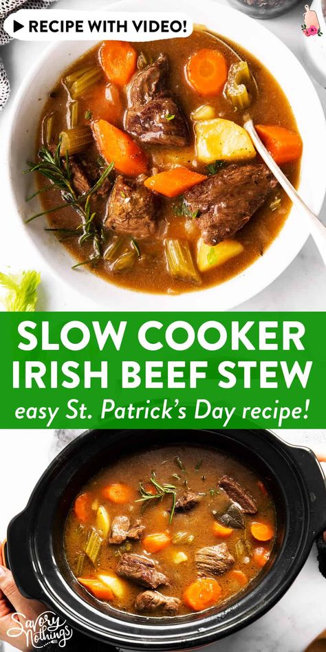 Slow Cooker Guinness Beef Stew, Slow Cooker Irish Beef Stew, Guinness Beef Stew Slow Cooker, Shredded Beef Recipes, Beef Tip Recipes, Guinness Beef Stew, Irish Beef Stew, Irish Beef, Ground Beef Recipes Healthy