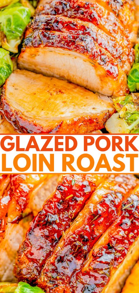 Pork Roast Glaze Recipes, Pork Fish Loin Recipes, How To Cook A Pork Loin Roast In Oven, Roast Pork Loin Recipes, Glaze For Pork Loin, Pork Prime Roast Boneless, Easter Pork Loin, Pork Loin Glaze Recipes, How To Make Pork Loin