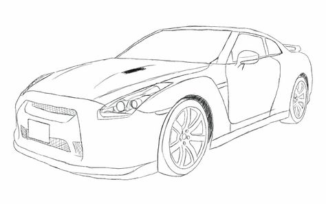 Nissan gtr tekeningen # 2 Gtr Drawing, Nisan Gtr, Skyline Drawing, Gtr 35, Nissan Gtr R34, Nissan R35, Gtr Car, Skyline Gtr R34, Nissan Gtr R35