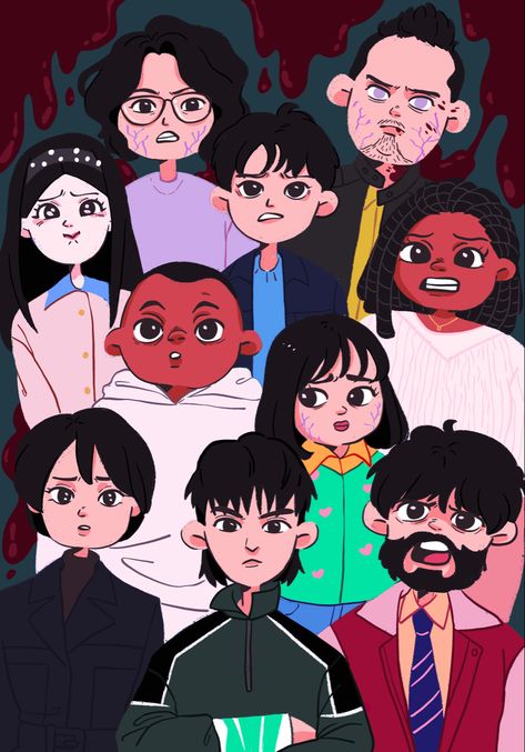 #zombieverse #netflixkr #kimjinyoung #dex #fanart Zombieverse Kdrama, Dreamcore Weirdcore, Kim Jin, Art Tips, K Idols, Zombie, Movie Tv, Kdrama, Musical