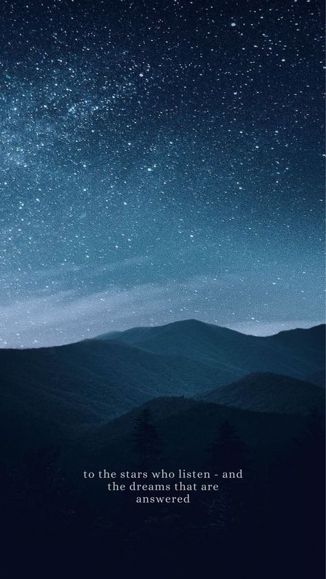 Dark, stars, mountain, wallpaper Acotar Phone Backgrounds, Rhysand Wallpaper Iphone, Acotar Ipad Wallpaper, To The Stars Who Listen And The Dreams Wallpaper, Sarah J Mass Wallpaper, To The Stars Who Listen Wallpaper, Fantasy Ipad Wallpaper, Acotar Iphone Wallpaper, Acotar Lockscreen