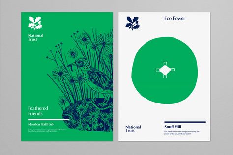 Trust Logo, Park Signage, Seasons Posters, Eco Logo, Annual Report Design, Documents Design, Graphic Motif, Graphic Projects, Natural Branding