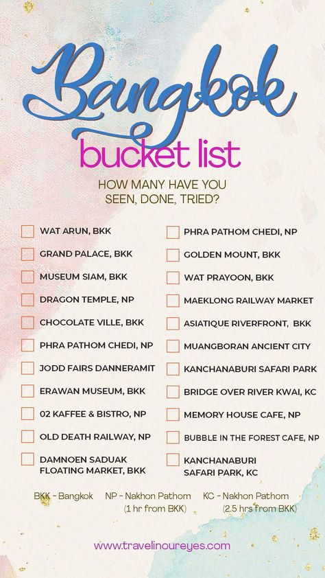 Bucket List Thailand, Travel Bangkok Thailand, Bangkok Thailand Travel, Thailand Bangkok, Thailand Bucket List Things To Do, Bangkok Thailand Aesthetic, Bangkok To Do, Bangkok Aesthetic, Asia Travel Bucket List