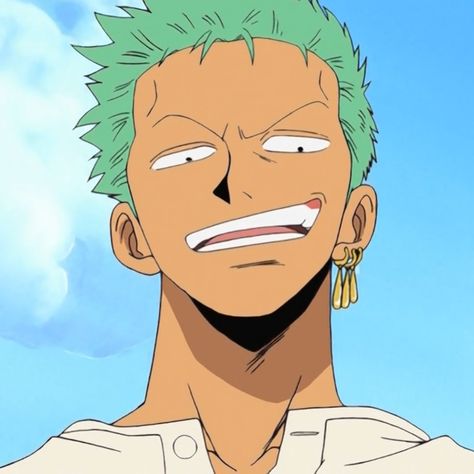 Zoro Anime Icon, Zoro Cute Icon, Fotos Do Zoro One Piece, Foto Do Zoro, Pretimeskip Zoro, Roronoa Zoro Icon Manga, Roronoa Zoro Smile, Roronoa Zoro Cute, Foto Zoro