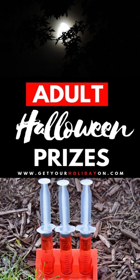 Adult Fun Halloween party Game Prize ideas to create the best costume party, pumpkin carving contest, door prizes, and the best Halloween bash! #halloween #diy #diys #diyfall Halloween Party Costume Prizes, Party Game Prize Ideas, Game Prize Ideas, Halloween Party Favor Ideas, Halloween Party Prizes, Adult Halloween Party Games, Adult Halloween Party Decorations, Party Game Prizes, Halloween Prizes