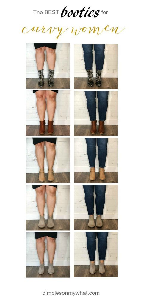 The most flattering ankle boots for curvy women || Full figured fashion || The best ankle boots for muscular calves || Thick legs and ankle booties Boots For Thick Calves, Boots For Short Legs Best, Shoes For Thick Calves, Ankle-high Booties For Fall, Modern Ankle-high Booties For Fall, Ankle-high Booties With Padded Ankle, Fall Ankle-high Booties With Padded Ankle, Winter High Ankle Booties, Medium Width, Flat Ankle Boots Outfit