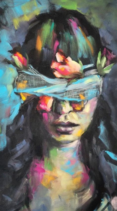 Soft Pastels Bootcamp Oil Painting Abstract Portrait, Expressive Portrait Art, Soft Pastels Drawing Portraits, Expressive Portrait Painting, Soft Pastel Art Portraits, Abstract Oil Pastel Art, Expressive Self Portrait, Gcse Portraits, Oil Pastel Art Portrait