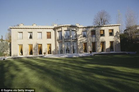 Bettencourt's home in Neuilly-sur-Seine, west of Paris Bettencourt and her children owned ... Ad Magazine, Landscape Design, Bungalow, Getty Images, Vector Images, Royalty Free Stock Photos, Art Deco, Stock Photos, Magazine