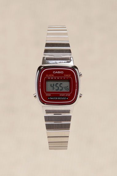 watchesukraine #watchespic #watchessidekick # Casio Vintage Watch, Casio Watches, Red Watch, Vintage Watches Women, Retro Watches, Dope Jewelry, Funky Jewelry, Jewelry Lookbook, Dream Jewelry