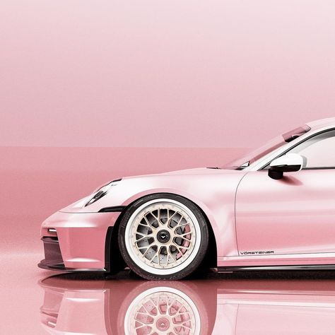 😍😍 by @vorsteiner | Porsche Capital 🏁 (@porschecapital) on Instagram Pink Porche Car, Porshe 911gtr Pink, Porshe 911gtr Wallpaper, Porshe 911gtr, Pink Porche, Rosa Wallpaper, Porche Car, Pink Porsche, Pink Pasta