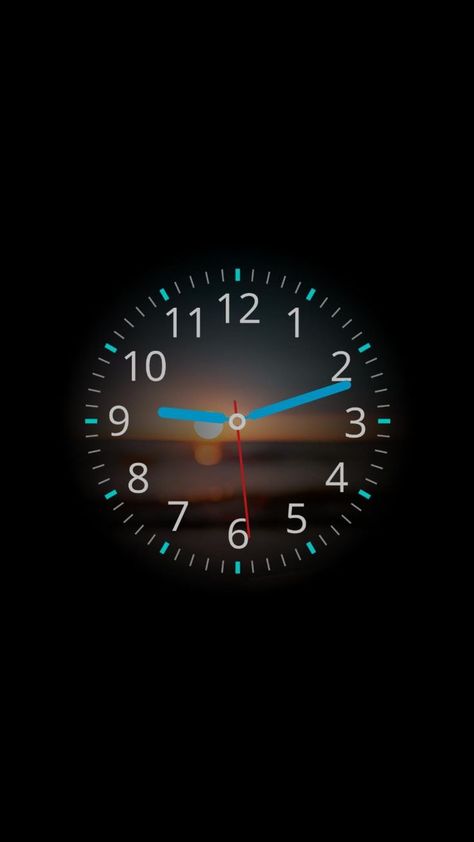 Watch Wallpaper Clock, Clock Screensaver, Screensaver Iphone, Iphone Wallpaper Clock, Sunset Iphone Wallpaper, Android Wallpaper Blue, Time Wallpaper, Mobile Screensaver, Apple Iphone Wallpaper Hd