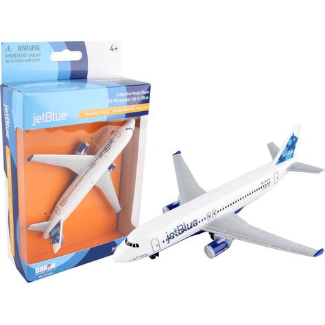 JetBlue Airbus A320 Single Plane Toy Airplanes, Toy Airplane, Airplane Kids, Diecast Airplanes, Plane Model, Toy Plane, Airplane Toys, Airbus A320, Pilot Gifts