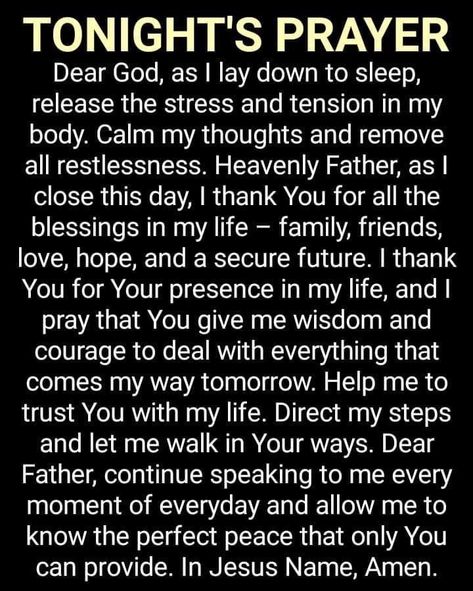 Nightly Prayer, Nighttime Prayers, Goodnight Prayer, Prayer Before Sleep, Nighttime Prayer, Evening Prayers, Good Night Prayer Quotes, Spiritual Warfare Prayers, Morning Prayer Quotes