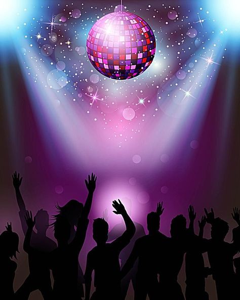 Vector bar nightclub revelers background glare Dancing Background, Paz Hippie, Disco Background, Freshers Party, Dance Background, Disco Night, Disco Theme, Certificate Design Template, Music Festival Poster