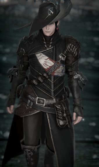 Haunted Hunter | Eorzea Collection Ff14 Glamour, Elf Ranger, Ffxiv Glamour, Glamour Outfit, Eorzea Collection, Final Fantasy Xiv, Your Character, Fantasy Clothing, Dark Knight