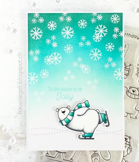 My Favorite Things Polar Bear Pals, My Favorite Things Christmas Cards, Mft Christmas Cards, Mft Card Sketches, Mft Stamps Cards, Polar Bear Card, Polar Bear Christmas, Bear Card, Mft Cards