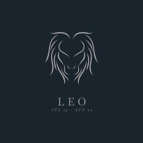 Hand drawn minimalist leo logo | Premium Vector #Freepik #vector #astrology-logo #astrology #leo #horoscope Leo Logo Design, Leo Symbols, Capricorn Logo, Astrology Logo, Leo Logo, Logo Meaning, Tattoo Zodiac, Leo Art, Leo Symbol