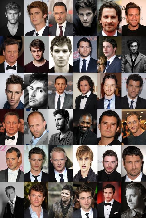 It's the Hot British Takeover! #hotbrits - Alex Pettyfer Andrew Garfield Andrew Lincoln Ben Barnes Christian Bale Ewan McGregor Colin Firth Daniel Radcliffe Joseph Morgan Henry Cavill Matthew Goode Aaron Johnson Eddie  Redmayne David Tennant Tom Hiddleston Kit Harington James McAvoy ... Jamie Dornan Idris Elba Orlando Bloom Tom Hardy Jude Law Max Irons Paul Bettany Tom Felton Richard Madden ...  Joe Dempsie Robert Pattinson Nicholas Hoult Rupert Grint Hot British Actors, Joe Dempsie, Max Irons, Alex Pettyfer, Aaron Johnson, Dane Dehaan, Matthew Goode, British Celebrities, Hot British Men