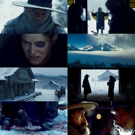 Hateful Eight Cinematography, The Hateful Eight Cinematography, Tarantino Cinematography, Scene Composition, Directed By Quentin Tarantino, Robert Richardson, Hateful Eight, Frame Composition, The Hateful Eight