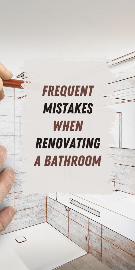 After years of experience and constant work together with top contractors Remodel On Point team understands frequent mistakes when renovating bathroom projects. Our authors wrote 10 years of experience and testing in one article specifically for you. Bathroom Mistakes, Renovating Bathroom, Bathroom Projects, Trim Ideas, Renovation Tips, Minimal Interior Design, Finished Bathrooms, Latest Bathroom, Bathroom Remodels